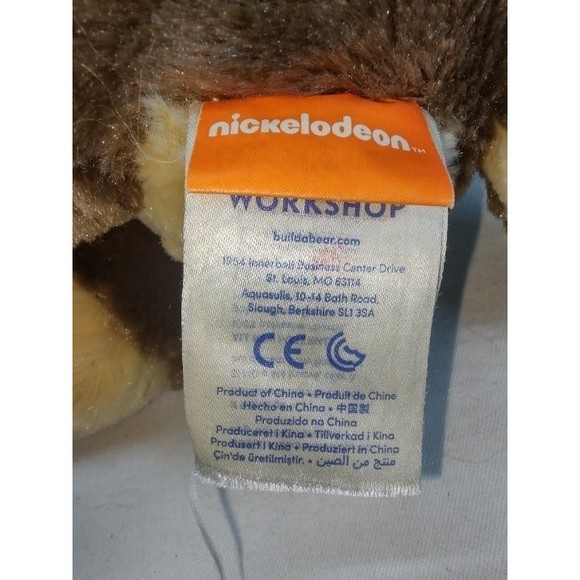 Nickelodeon's Paw Patrol Chase the Police Pup Build-a-Bear BAB Plush (2016) - Picture 4 of 5